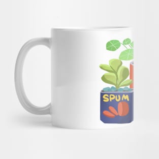 Succulent cans Mug